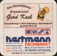 Beer coaster h-gasthof-zur-krone-1-zadek