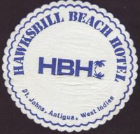 Beer coaster h-hawksbill-1