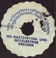 Beer coaster h-ho-gaststatten-und-hotelbetrieb-dresden-1-small