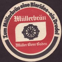 Beer coaster h-muller-52