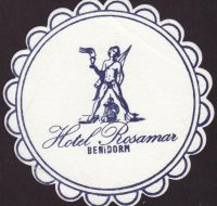 Beer coaster h-rosamar-1