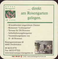 Beer coaster h-rosengarten-1