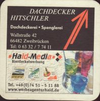 Beer coaster h-rosengarten-1-zadek