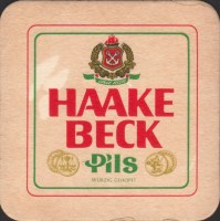 Pivní tácek haake-beck-10