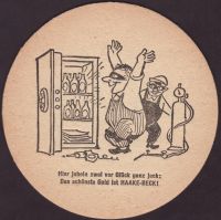 Beer coaster haake-beck-104-zadek
