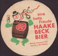 Beer coaster haake-beck-106