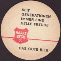 Beer coaster haake-beck-108