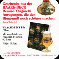 Beer coaster haake-beck-11-zadek