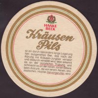 Beer coaster haake-beck-119-zadek