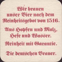 Beer coaster haake-beck-142-zadek