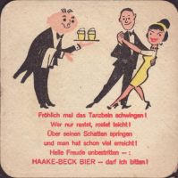 Beer coaster haake-beck-143-zadek