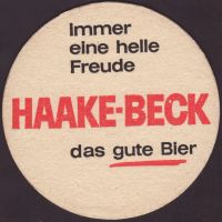 Pivní tácek haake-beck-146