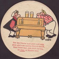 Beer coaster haake-beck-147-zadek
