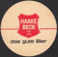 Pivní tácek haake-beck-150