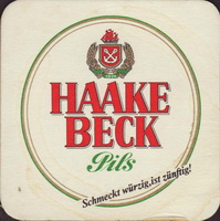 Pivní tácek haake-beck-16