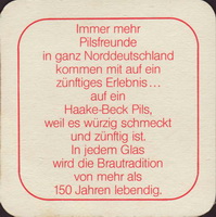 Beer coaster haake-beck-16-zadek