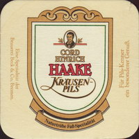 Beer coaster haake-beck-25