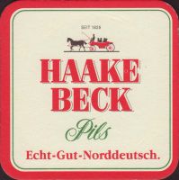 Pivní tácek haake-beck-33