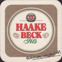 Pivní tácek haake-beck-34