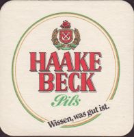 Beer coaster haake-beck-80