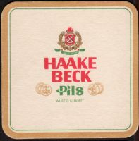 Beer coaster haake-beck-85