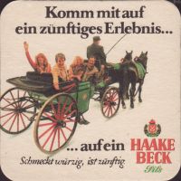 Beer coaster haake-beck-87