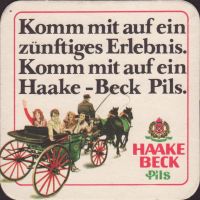 Pivní tácek haake-beck-89