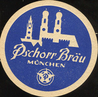 Beer coaster hacker-pschorr-13