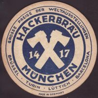 Beer coaster hacker-pschorr-58-small