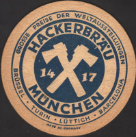 Beer coaster hacker-pschorr-76