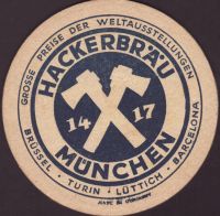 Beer coaster hacker-pschorr-77