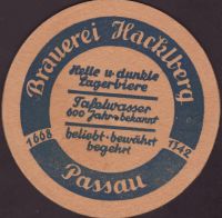 Beer coaster hacklberg-19-zadek
