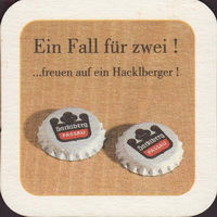 Beer coaster hacklberg-4-zadek