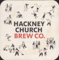 Beer coaster hackney-church-1