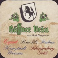 Beer coaster haffner-brau-2