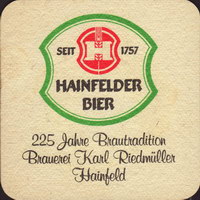 Beer coaster hainfeld-2-zadek