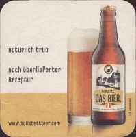 Beer coaster hallstattbier-1-zadek