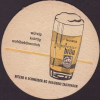 Beer coaster hanna-brau-bitzer-1-zadek