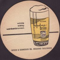 Beer coaster hanna-brau-bitzer-2-zadek-small