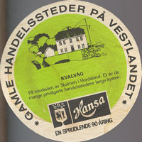 Beer coaster hansa-borg-13