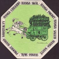 Beer coaster hansa-borg-25