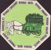 Beer coaster hansa-borg-26