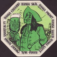 Beer coaster hansa-borg-30