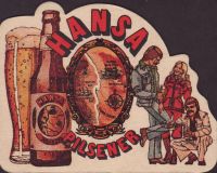 Beer coaster hansa-borg-31-oboje