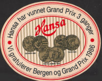 Beer coaster hansa-borg-36
