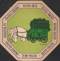 Beer coaster hansa-borg-38