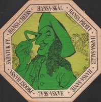 Beer coaster hansa-borg-38-zadek-small