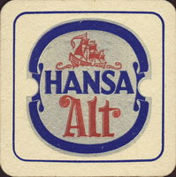 Beer coaster hansa-dortmund-2-oboje