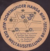 Beer coaster hansa-dortmund-22-zadek