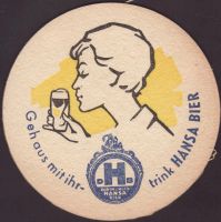 Beer coaster hansa-dortmund-37-zadek